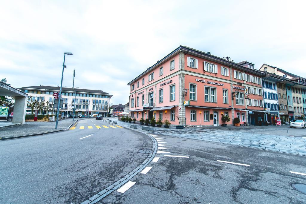 Hotel Rotes Haus Brugg  Eksteriør billede