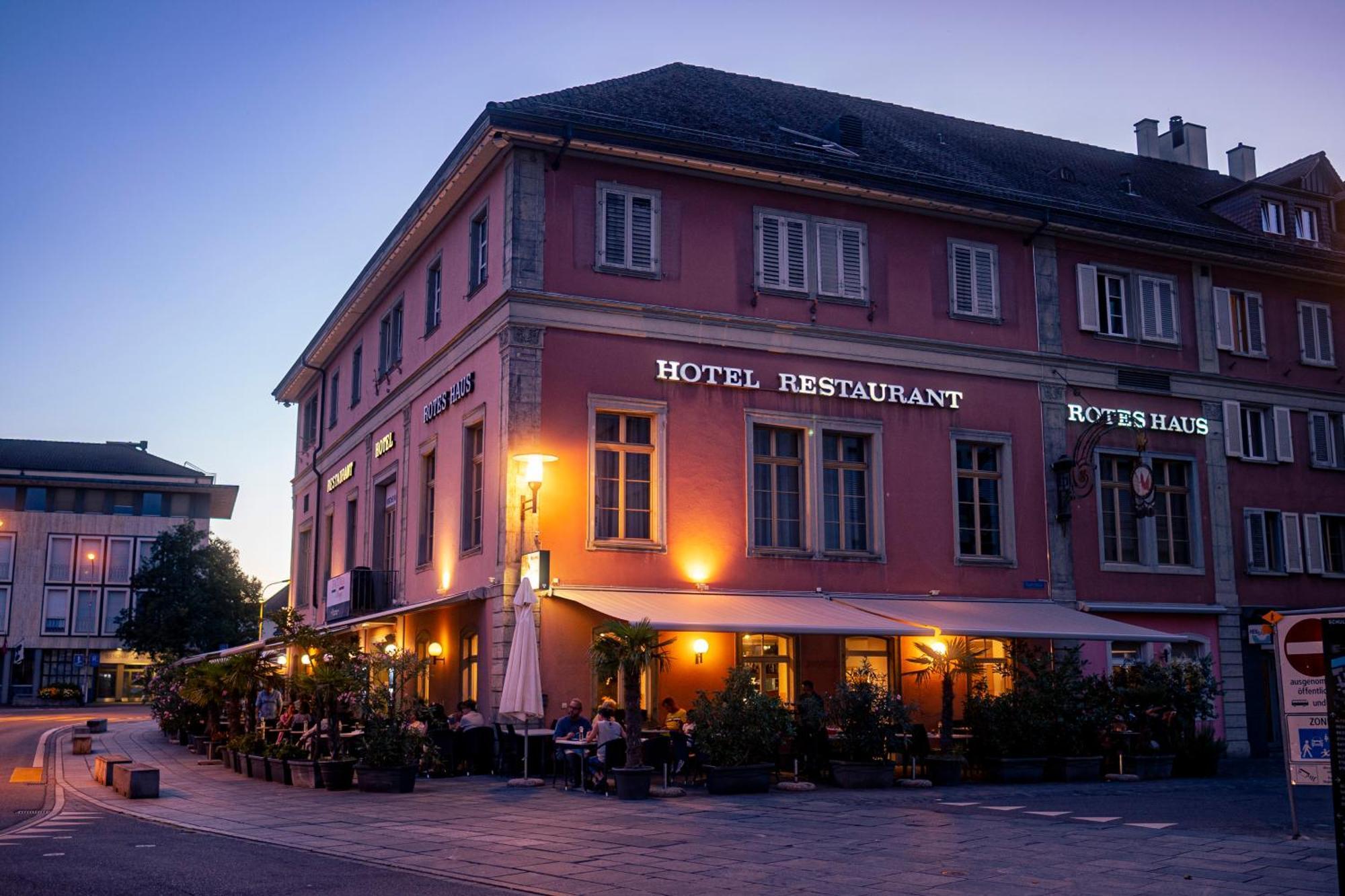 Hotel Rotes Haus Brugg  Eksteriør billede