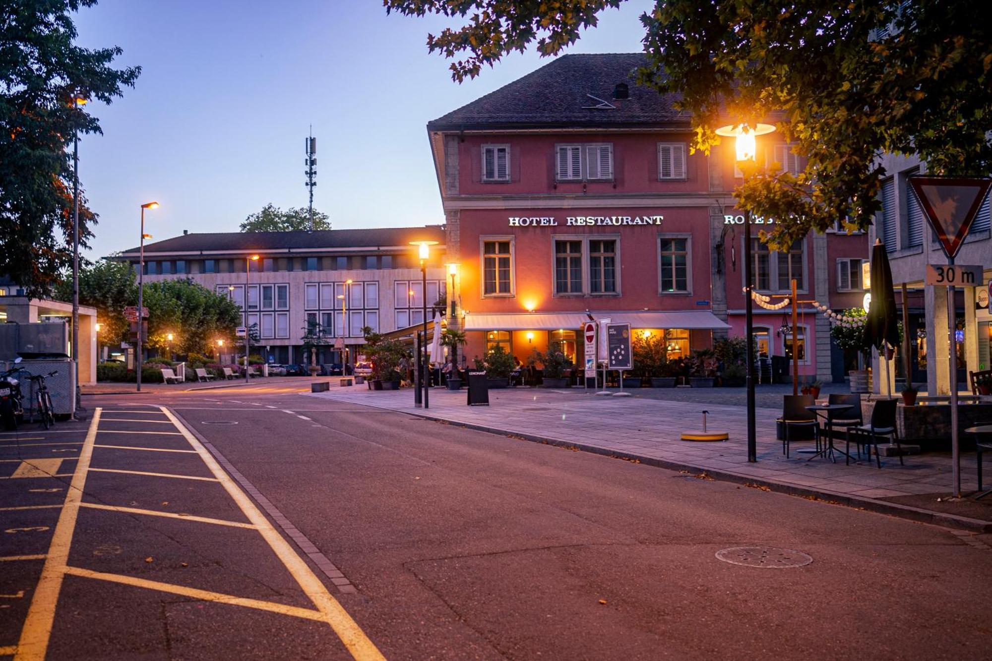 Hotel Rotes Haus Brugg  Eksteriør billede