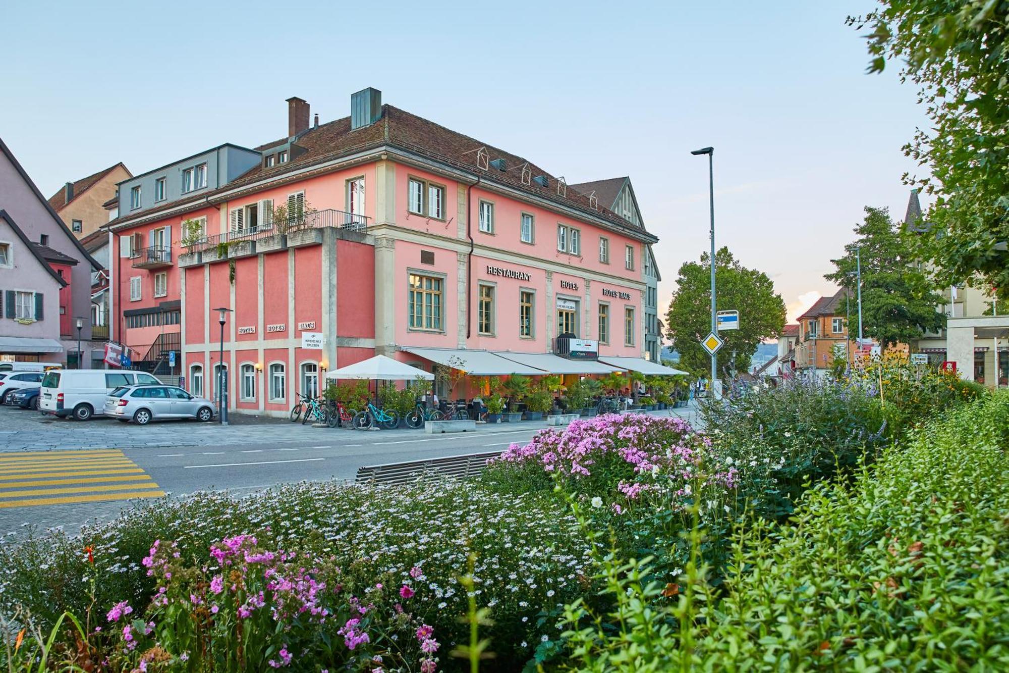 Hotel Rotes Haus Brugg  Eksteriør billede